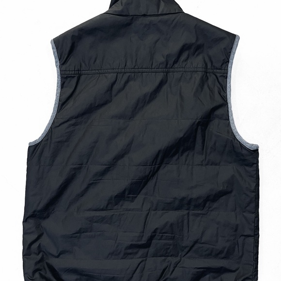 Vintage men’s Façonnable reversible vest in chambray and waxed cotton. Size M - Picture 3 of 4